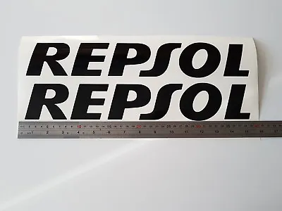 2x TWO Repsol Decals Honda Almost 40cm Long! Special Order • £8.50