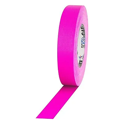 Pro Tapes Neon Pro Gaffer Tape Fluorescent Pink  1  X 50 Yds. • $20