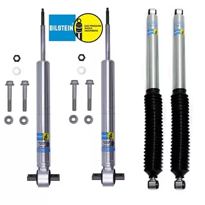 4 Pc - Bilstein 5100 Series Front & Rear Shocks 0-2.5  Lift 21-23 Ford F-150 4x4 • $599.99