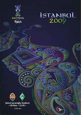 £3.99 • Buy UEFA CUP FINAL 2009 Shakhtar Donetsk V Werder Bremen - Official Programme