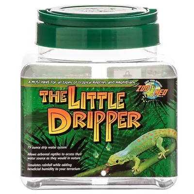 Zoo Med The Little Dripper Drip Water System For Reptiles • $13.81
