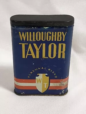 WILLOUGHBY TAYLOR Personal Blend Tobacco Pocket Tin-Empty  • $35