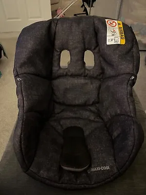 Genuine MAXI COSI Pebble Pebble Plus Replacement Car Seat COVER In Dark Grey • £9.95