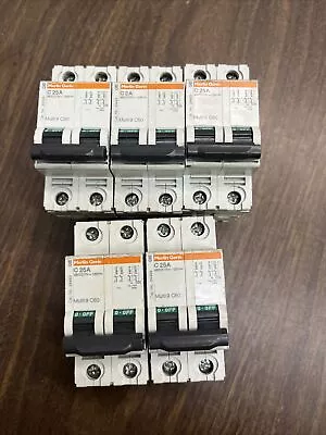 Merlin Gerin Circuit Breaker. C 25A. Cat24453 (lot Of 5) • $59.99