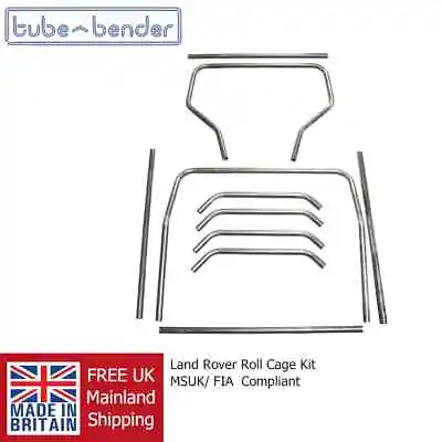 Land Rover Defender 90 110 Full External Roll Cage Kit Form Steel Tube • £357.50