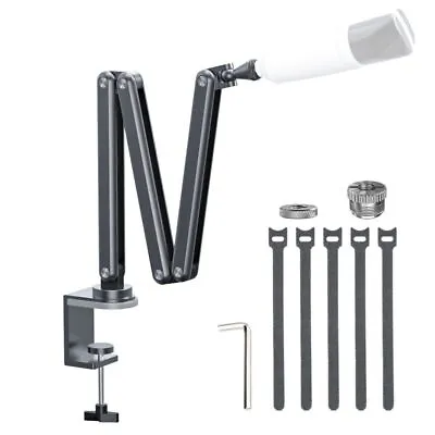 Fold Mount Microphone FULAIM  Suspension Boom Scissor Arm Stand For Shure SM7B • $58.99
