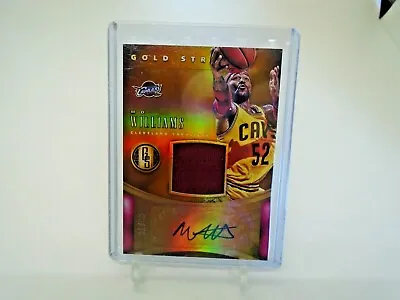 2015-16 Panini Gold Standard #27 Mo Williams Patch Auto /99 • $49.99