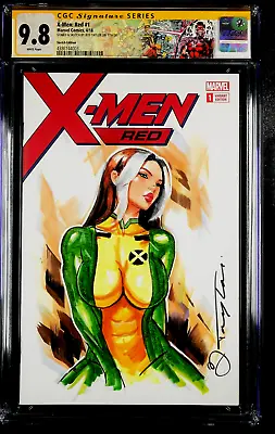 X-men Red #1 Cgc Ss 9.8 Original Art Sketch Rogue Wolverine Gambit Cyclops Storm • $399.99