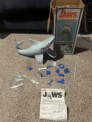 Ideal Jaws Game Vintage 1975 In Box All Game Pieces Included Complete W Manual!! • $199.99