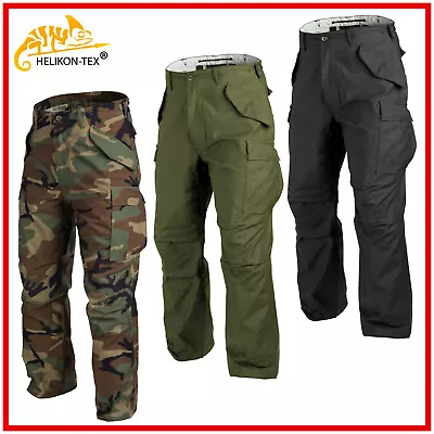 Military Pants US Army M65 Helikon Tex Trousers Cargo Combat Olive Woodland New • $62.13