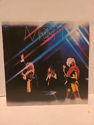 Mott The Hoople Mott The Hoople Live LP (PC 33282) 1974 Columbia Records • $9.99