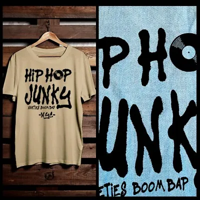 Hip Hop T-shirt 90s Rap Music Underground Cypha Brooklyn Decepticons Era XL Tan • $19.99