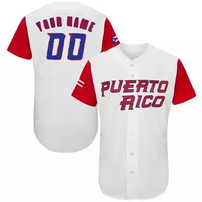 Clemente Francisco Lindo Javier Baez Yadier Molina Baseball Jerseys Puerto Rico • $29.99