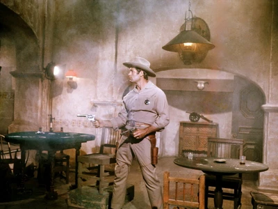 $5.99 • Buy The Great Bank Robbery, Clint Walker In Action With Two Guns 4x6 Photo