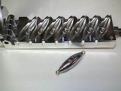 Saltwater Trolling Sinker Multi Cavity Production Molds Choose Size Trol All • $150