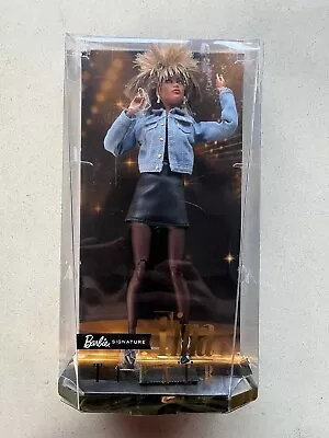 New Tina Turner Signature Barbie - MISSING MICROPHONE & DAMAGED BOX • $129.98
