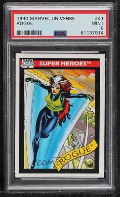 1990 Impel Marvel Universe Super Heroes Rogue #41 PSA 9 MINT 07qw • $30.14