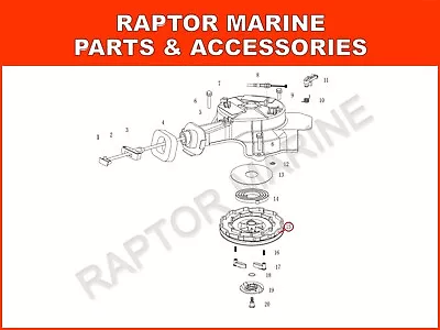 Sheave Drum For YAMAHA 4 Stroke 4/5/6HP Outboard PN 67D-15714-00 • $41.75