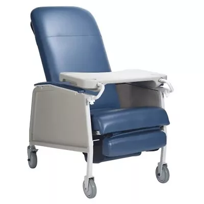 Dynarex 3-Position Geri Chair Patient Recliner Blueridge 10520 • $579