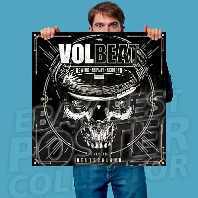 Volbeat Rewind Replay Rebound Live 24x24 Album Cover Vinyl Poster • $67.90