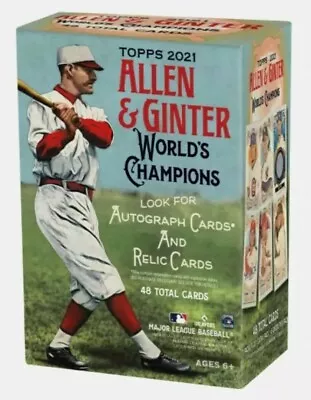 2021 Topps Allen & Ginter Blaster Box FACTORY SEALED - NEW RELEASE!! • $28.99