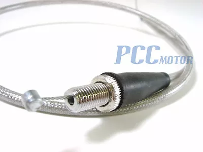 $14.99 • Buy New Stainless Braided Throttle Cable Honda Xr100 Xr 100 H Cb06