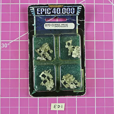 Epic 40K Space Marine Dreadnoughts NIB Metal - Rare OOP Games Workshop Warhammer • $56.95