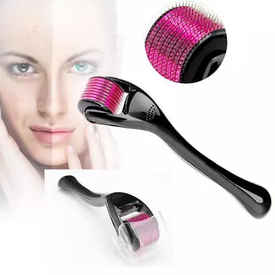 £3.59 • Buy Derma Skin Roller 540 Titanium Micro Needle Anti Ageing Hair Regeneration Growth
