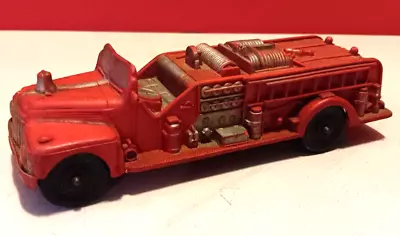 Auburn Rubber Company Red Fire Truck No 502 Vintage Made In Auburn Indiana USA • $12