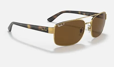 RayBan Sunglasses RB3687 Gold Polarised • $199