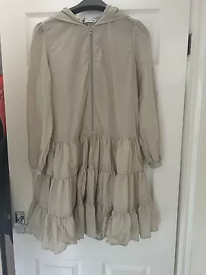 Zara Beige Light Weight Rain Mac Size Small • £10