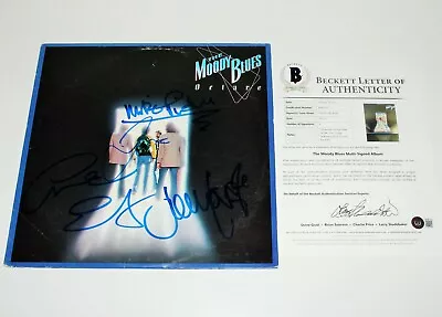 The Moody Blues Band Signed Octave Vinyl Album Record Beckett Coa Hayward Lodge • $679.99