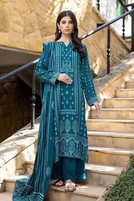 Lakhany 3 Piece Printed Cashmi Vool Vol 02 Suit CVC-1009-C • £31.99