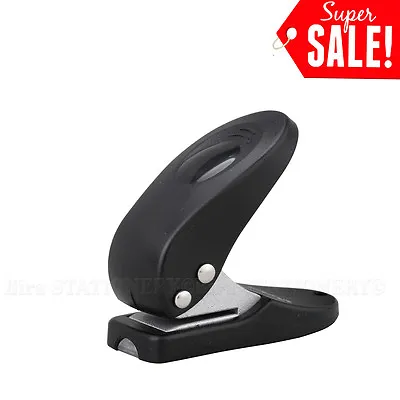 2 PCS Single One Hole Punch 12 Sheets Capacity For Office Home School Black New • $4.99