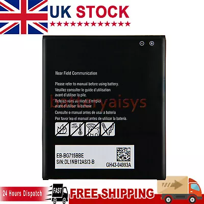 Battery for Samsung Galaxy Xcover Pro SM-G715 SM-G715FN/DS SM-G715U EB-BG715BBE  • £15.66