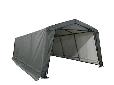 Pop-Up Garage Garden Storage Shed 12x20 Outdoor Fabric Pop Up Gazebo Tent Shed • £520