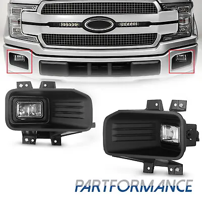 For 2018-2020 Ford F-150 Halogen Fog Lights Driving Lamps Left Right Side 2pcs • $35.19