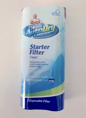 Mr. Clean AutoDry Car Wash System Starter Filter (NEW) 3 Uses *BRAND NEW* • $8.99