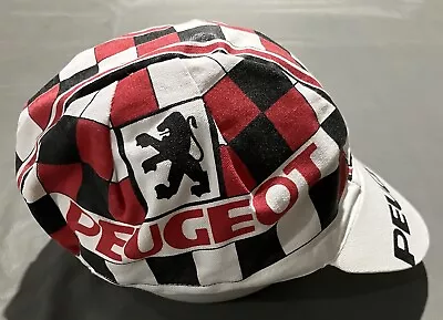 Vintage Peugeot Cycling Hat Cap It All Huntington Beach USA • $45