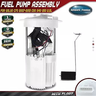 Fuel Pump Assembly For Volvo C70 2007-2013 C30 S40 V50 L5 2.5L Petrol 30792729 • $51.18