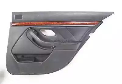 BMW E39 5-Series Black Passengers Right Rear Door Panel Trim Card 1996-2003 OEM • $125
