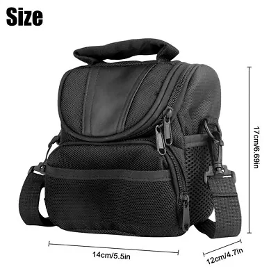 Camera Protective Bag Shoulder Pouch Zipper Case For Nikon Canon Sony Rebel DSLR • $10.98