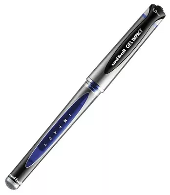 Uni-ball Signo Gel Impact Rollerball Pen 1.0mm Ball BLUE • £3.45