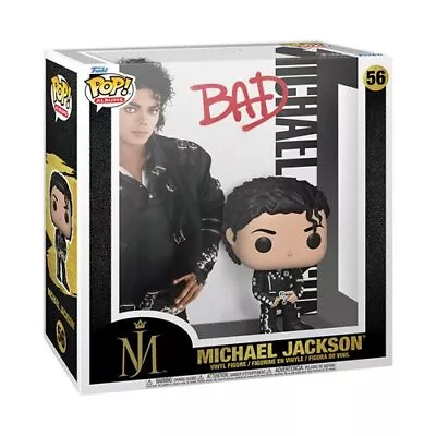 Funko Pop! MUSIC Michael Jackson Bad Album Figure #56 With Case • $32.71