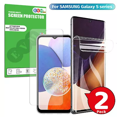 Screen Protector Cover For SAMSUNG Galaxy S20 S21 S22 S23 S24 Not Lite Ultra 5G • £1.19