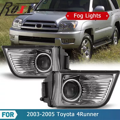 For 2003-05 Toyota 4Runner Fog Lights Factory Clear Lens Bumper Lamps Left+Right • $43.99