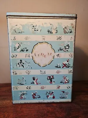 Vintage Cereal Tin 12x8.5 • £8