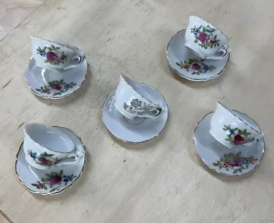 Vintage Mini Tea Cups With Saucers *As Is* • $8.99