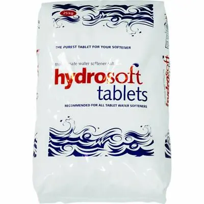 £69.50 • Buy 3 Pack Hydrosoft Tablets Salt Recommended For All Water Softeners Purifier 25KG 