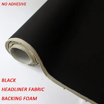 Car Headliner Fabric Foam Upholstery Roof Liner Sagging Aging Replace 24 X60  • $18.98